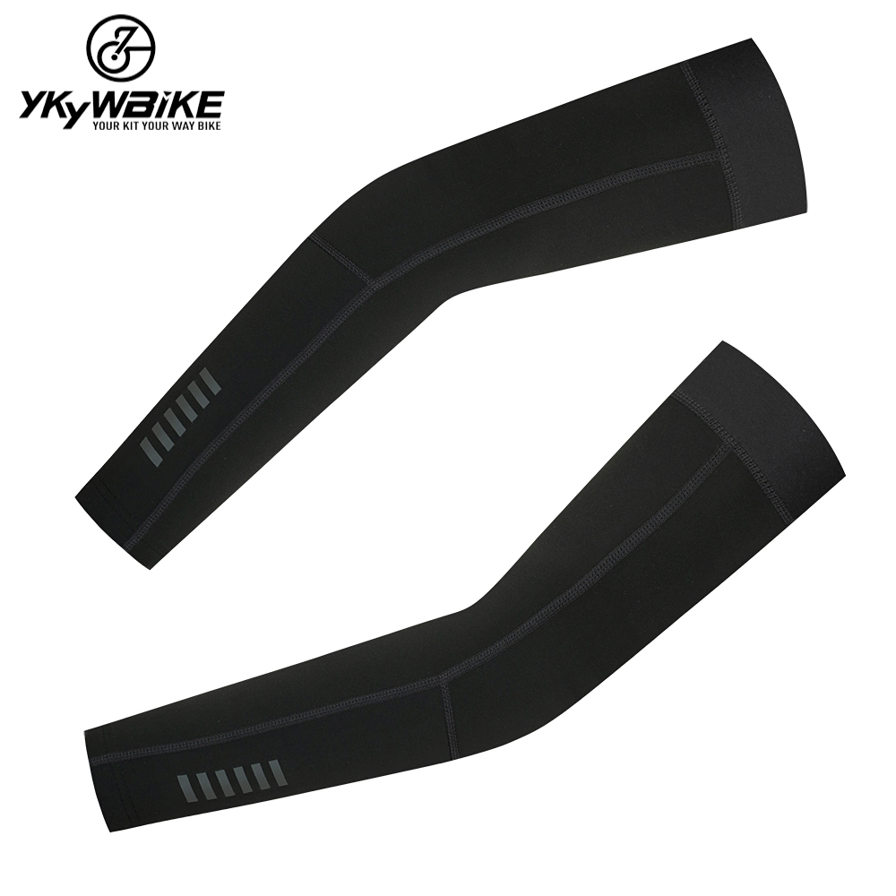 Cycling Arm Warmers - YKYWBIKE Manicotti Invernali in Pile Caldo,