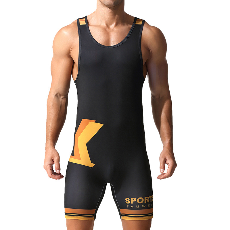 Cycling Gear Man - TAUWELL Body Intero Sportivo da Uomo