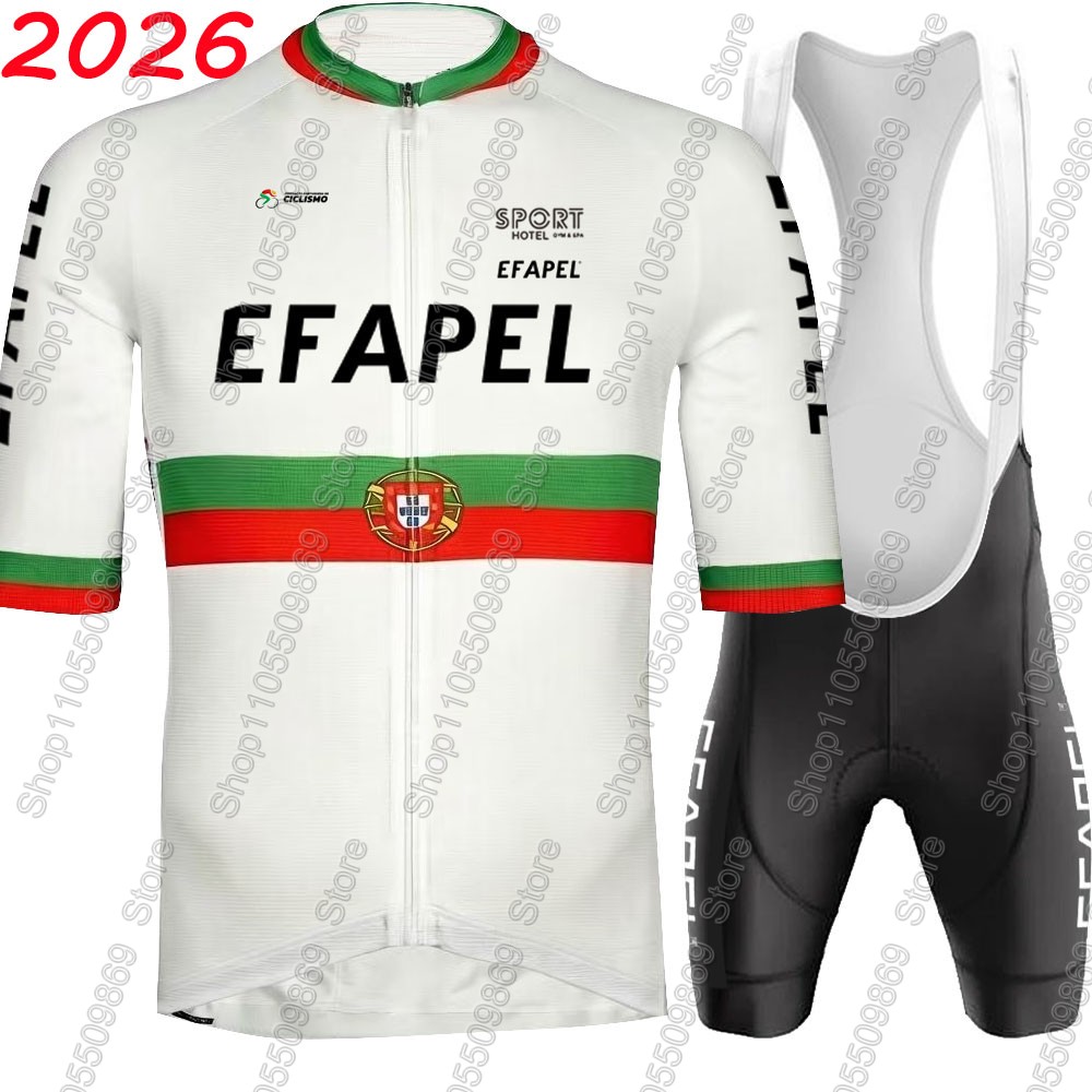 Cycling Bib Shorts - Completo da Ciclismo Portogallo 2026 Efapel: