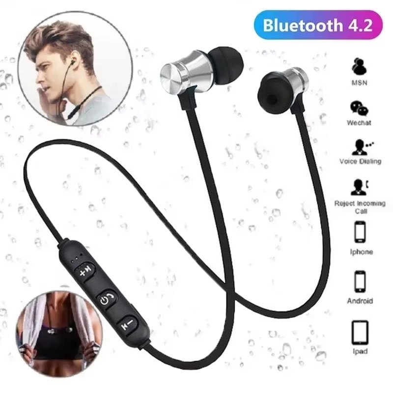 Cycling Gear Kit - Auricolari Bluetooth Wireless per Esercizi all'Aperto,