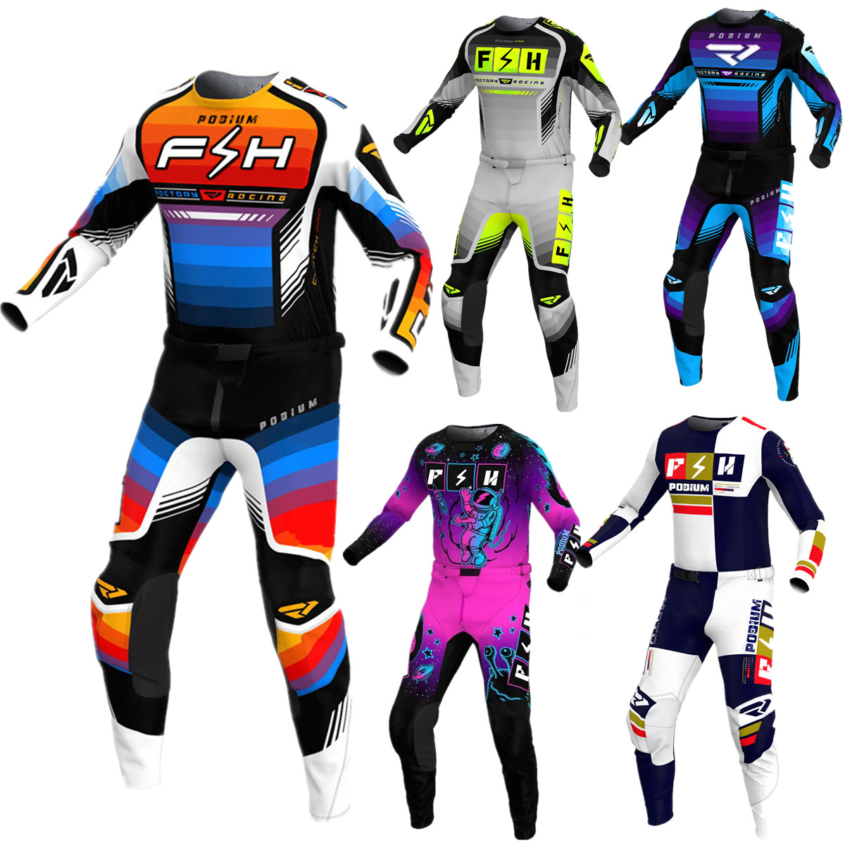 Cycling Gear Kit - Set di maglie FH 2024 Set