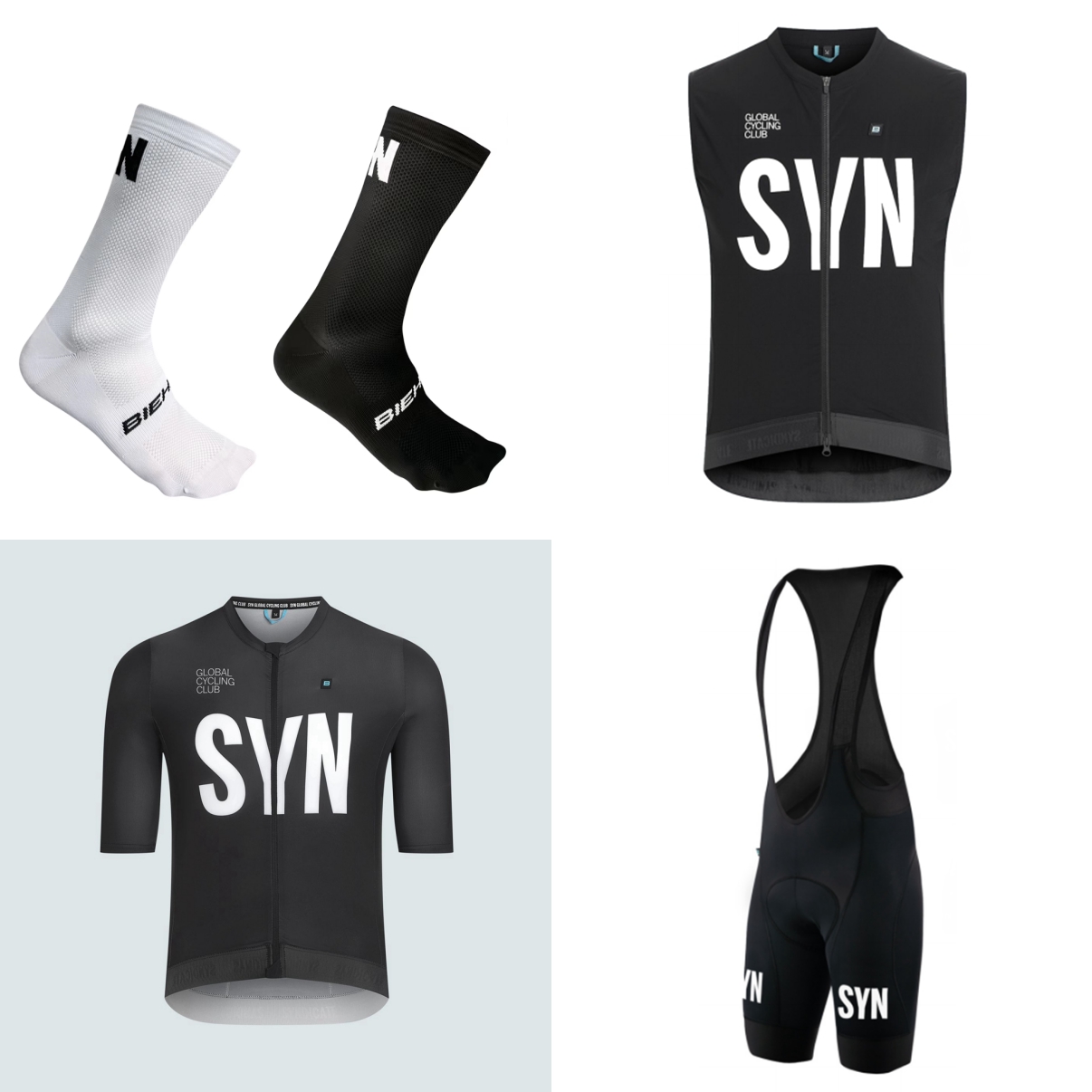 Cycling Bib Shorts - Completo da ciclismo estivo a maniche
