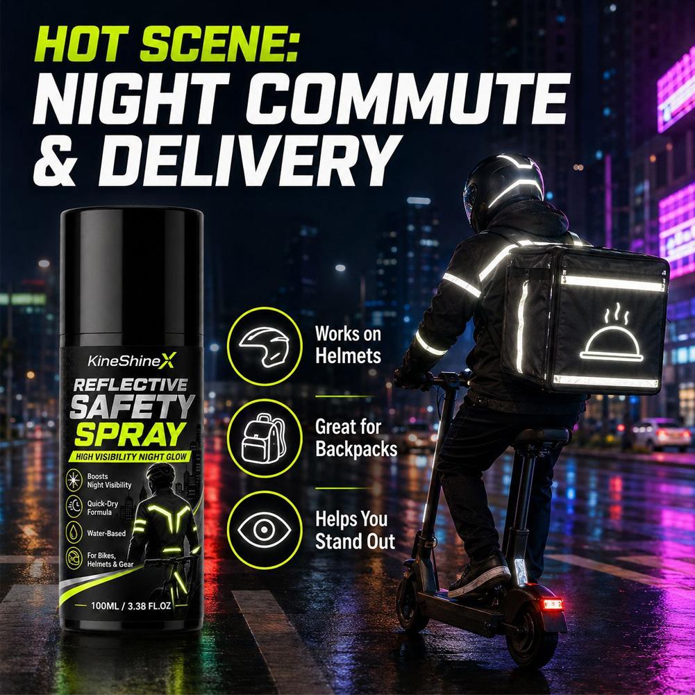 Spray Riflettente di Sicurezza - Cycling Visibility Gear recensione e prezzo
