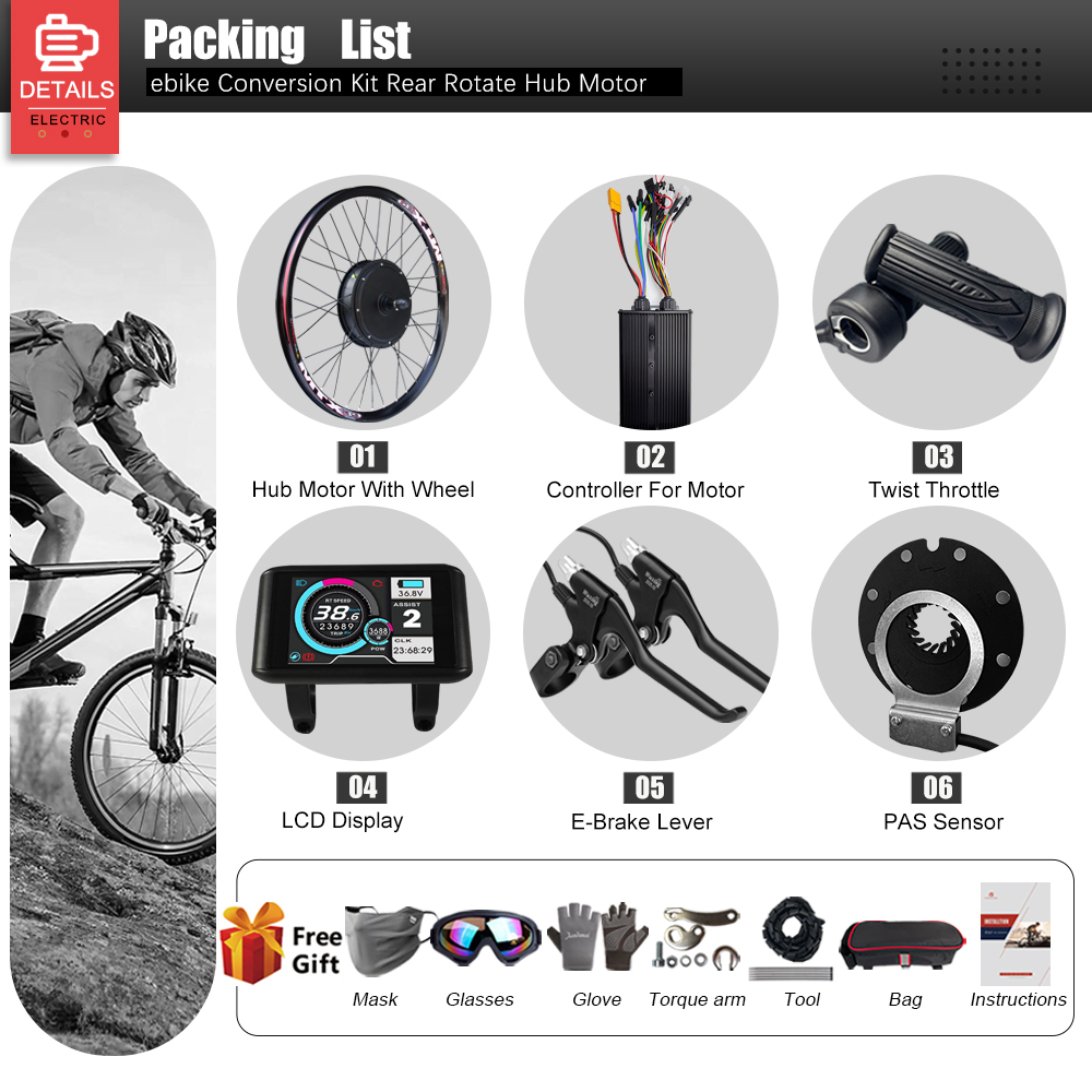 Kit di conversione bici elettr - Cycling Gear Kit recensione e prezzo