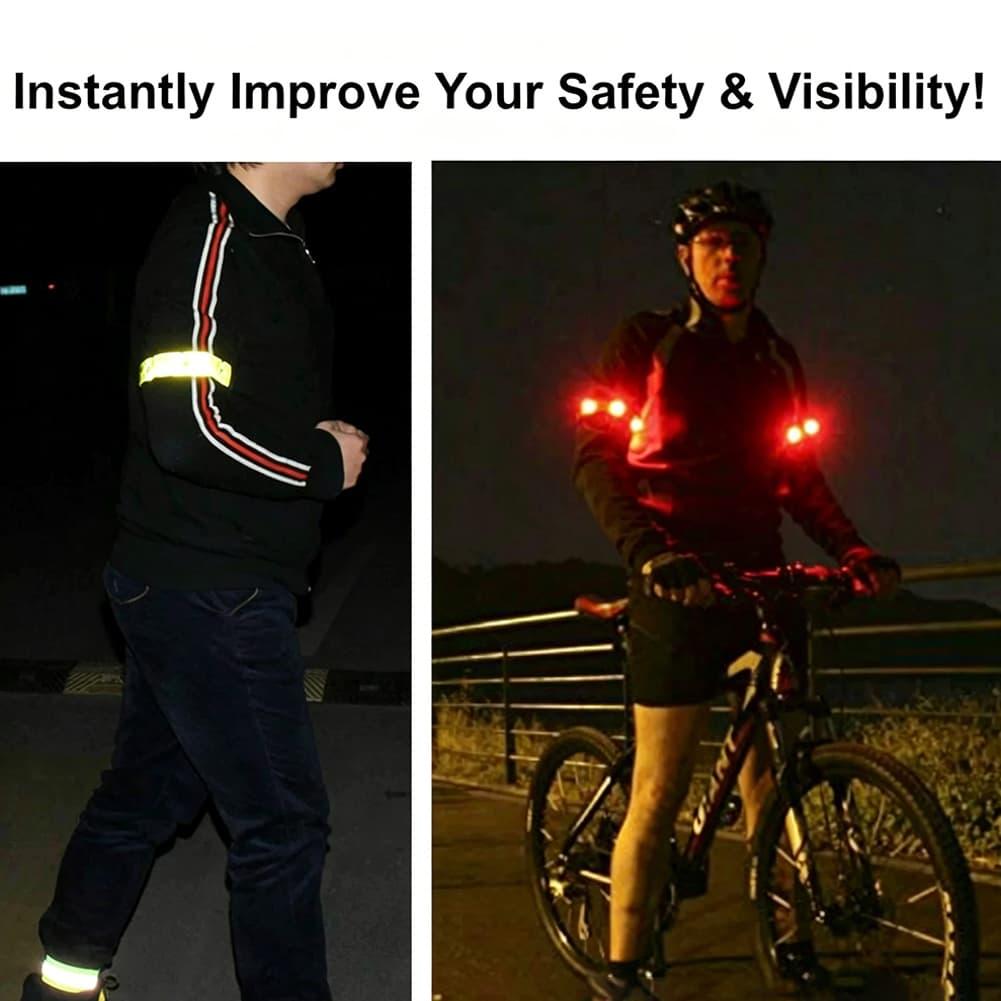 Fascia da braccio riflettente  - Cycling Visibility Gear recensione e prezzo