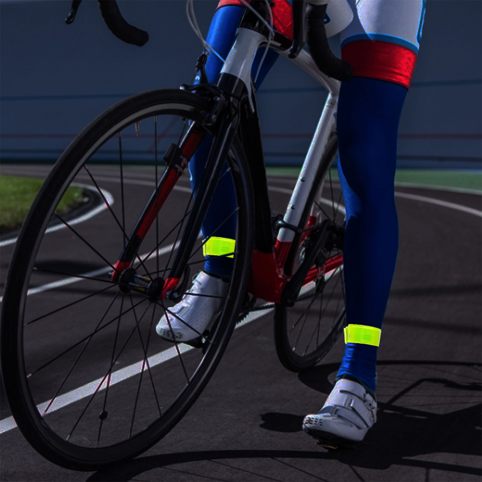 1Pc ciclismo nastro riflettent - Cycling Arm Warmers recensione e prezzo